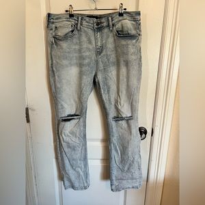 RSQ | Men’s Slim Straight Distressed Jeans | W36 L30